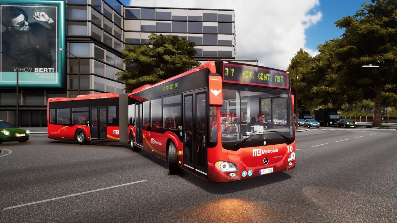 Metrobús CDMX | Bus Articulado  Citaro G Mercedes Benz | #14 BUS SIMULATOR 18