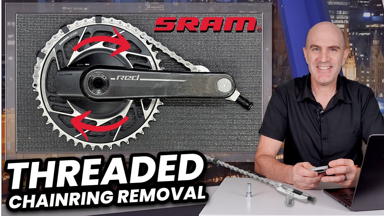 SRAM Threaded Chainring Removal Tool // How It Works!