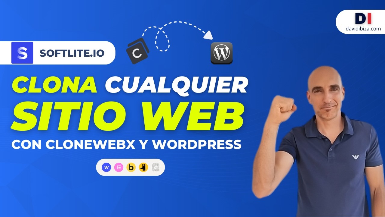 ⚡Clona cualquier sitio web y pásalo a WordPress en minutos con ClonewebX