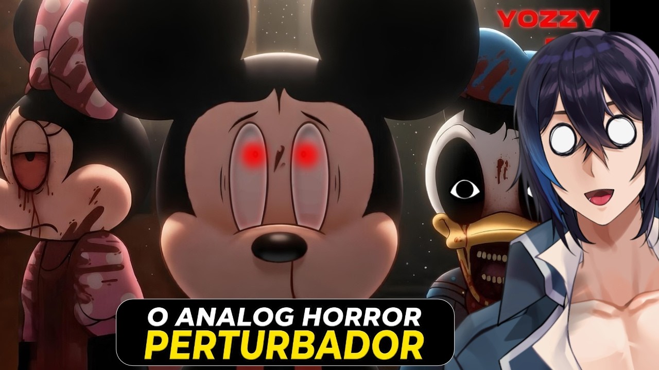 vendo O Analog Horror do Mickey Mouse Tapes