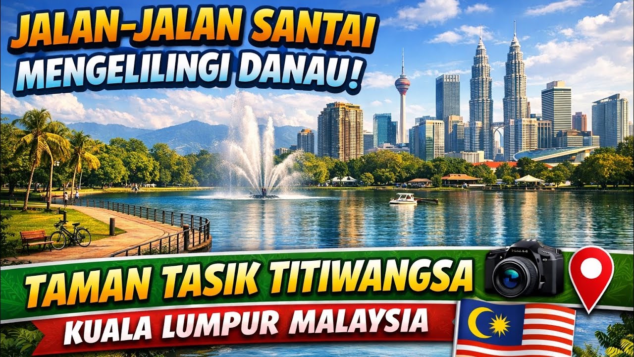 TAMAN TASIK TITIWANGSA Kuala Lumpur – Aktiviti Wajib Cuba yang Ramai Tak Tahu!