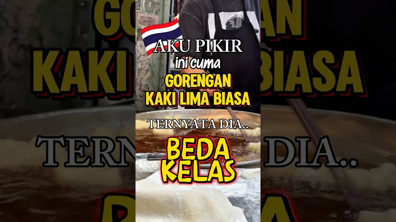 cakwe yang uda masuk ke Michelin Guide Streetfood Thailand!🥰