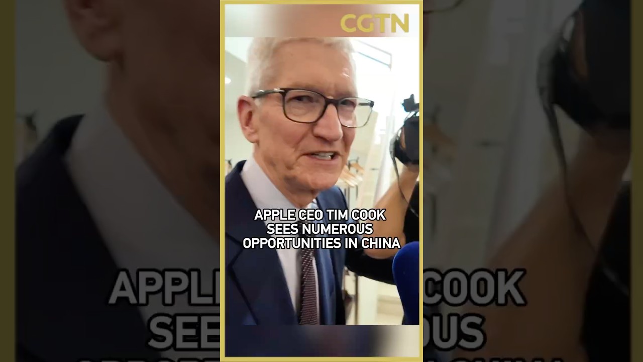 Генеральный директор Apple Тим Кук видит множество возможностей в Китае.
