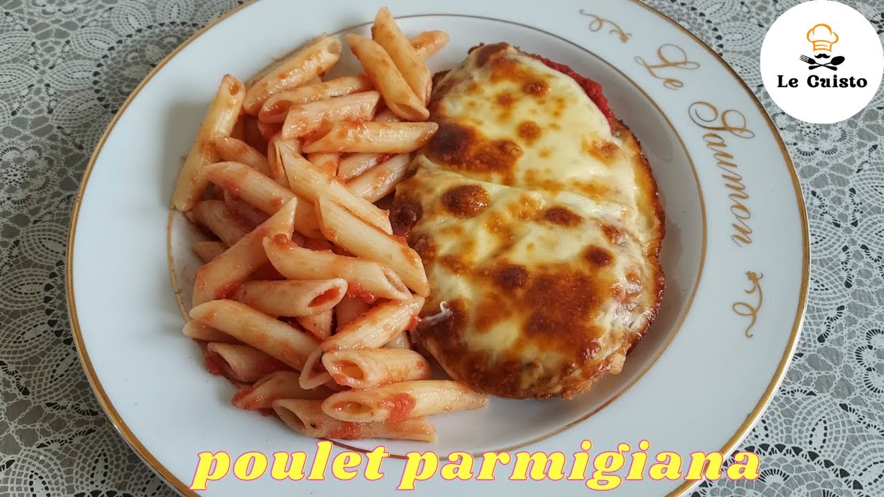 la recette de l'Escalope de Poulet PARMIGIANA