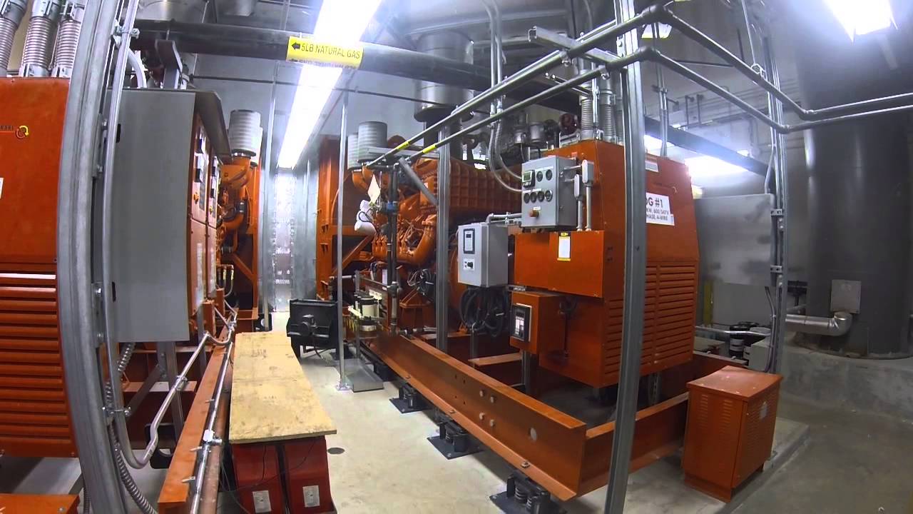 big diesel generator start up