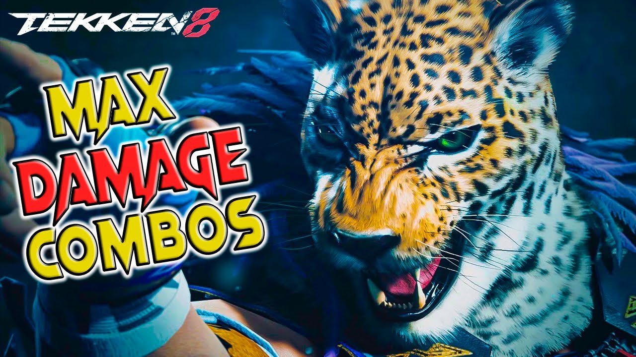 [Tekken 8] King | Easy and Max Damage Combos - Season 1