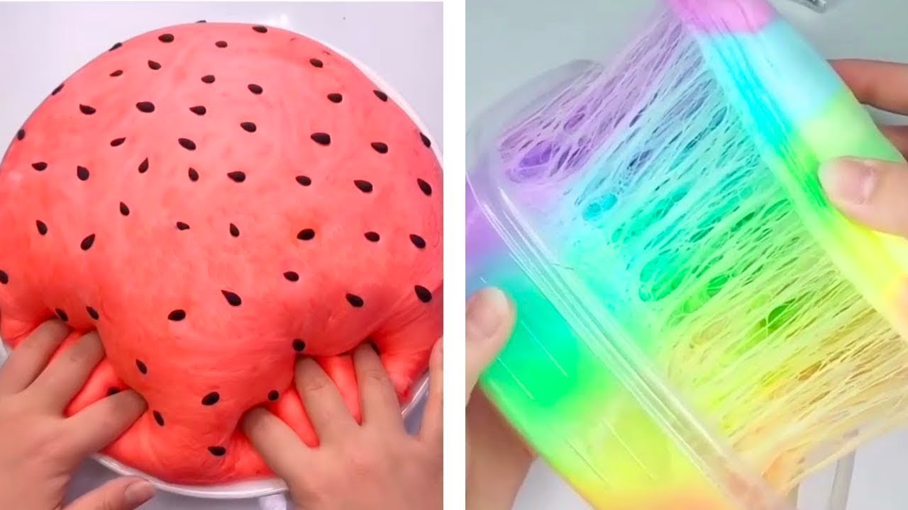Удовлетворяющая слизь ASMR | Расслабляющее видео слизи 😍 Slime Satisfactorio | Nuevo Slime 2020