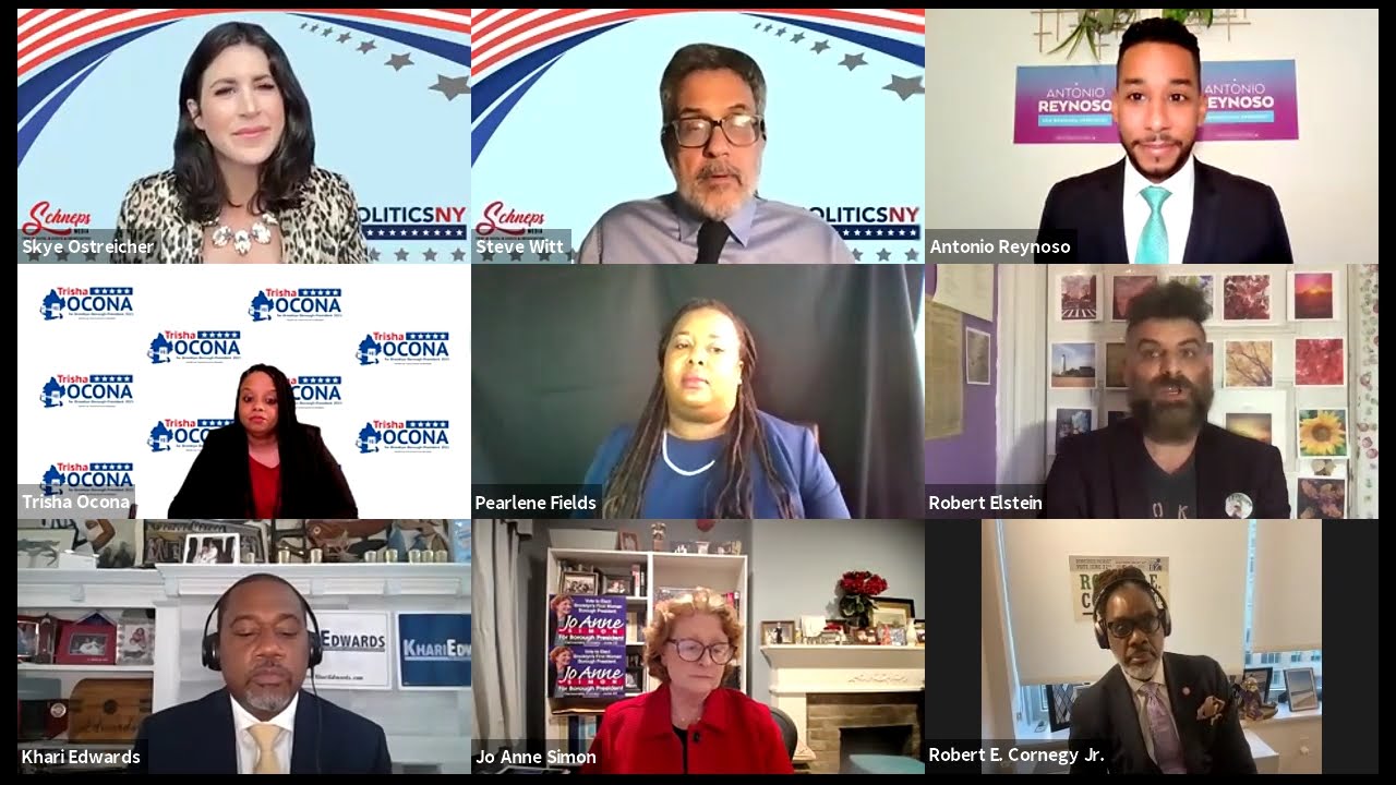 PoliticsNY Fast & Fun Debate Series: Brooklyn Borough President - sponsored by AARP New York