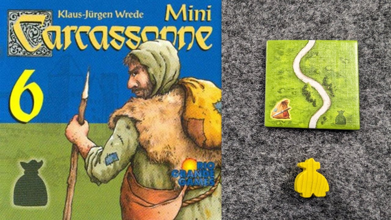 WHAT'S NEW Carcassonne The Robbers Mini-Expansion, Plus PLAYTHROUGH & EXPANSIONIST