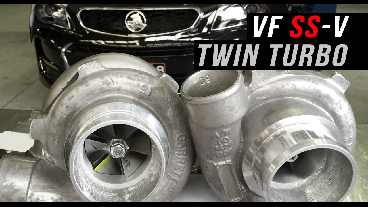 Twin turbo Street VF Holden
