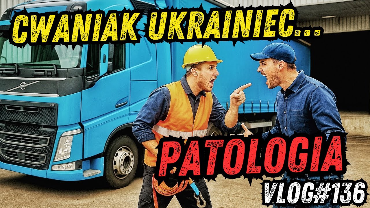 Magazynier Cwaniak z Ukrainy... Witamy w Transporcie.. Vlog#136