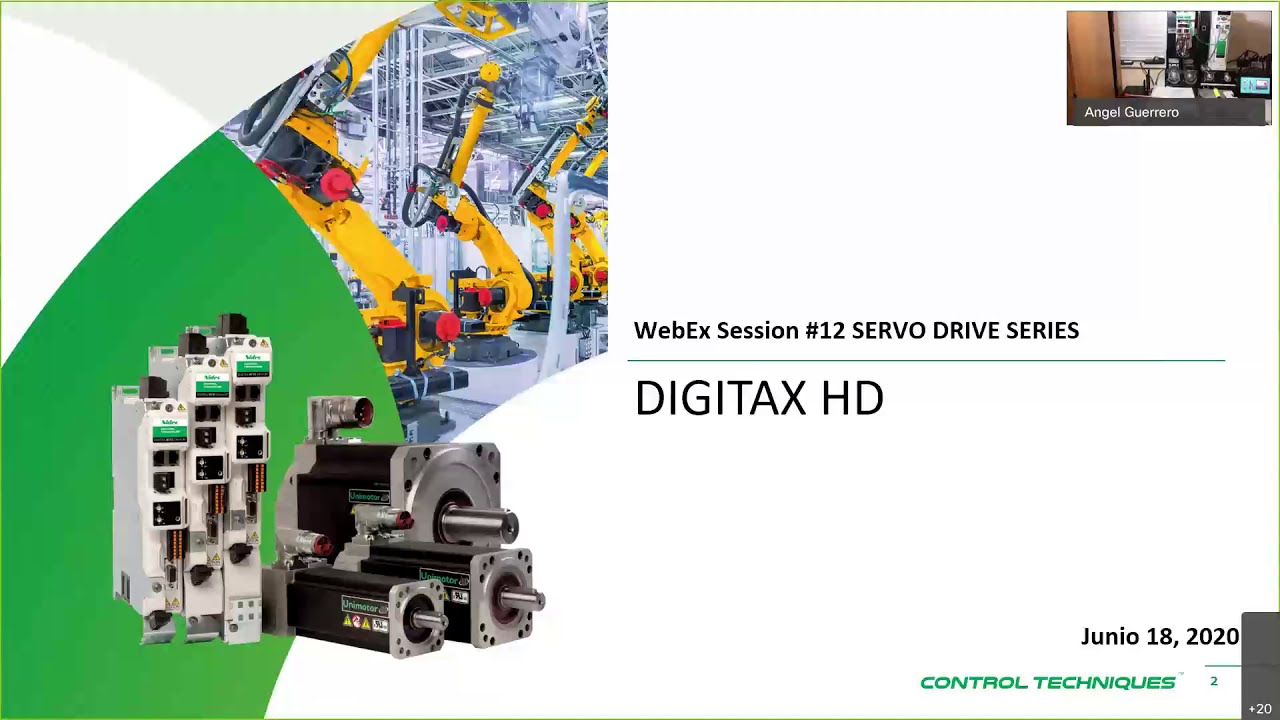 Control Techniques, Servo/VFD Digitax HD