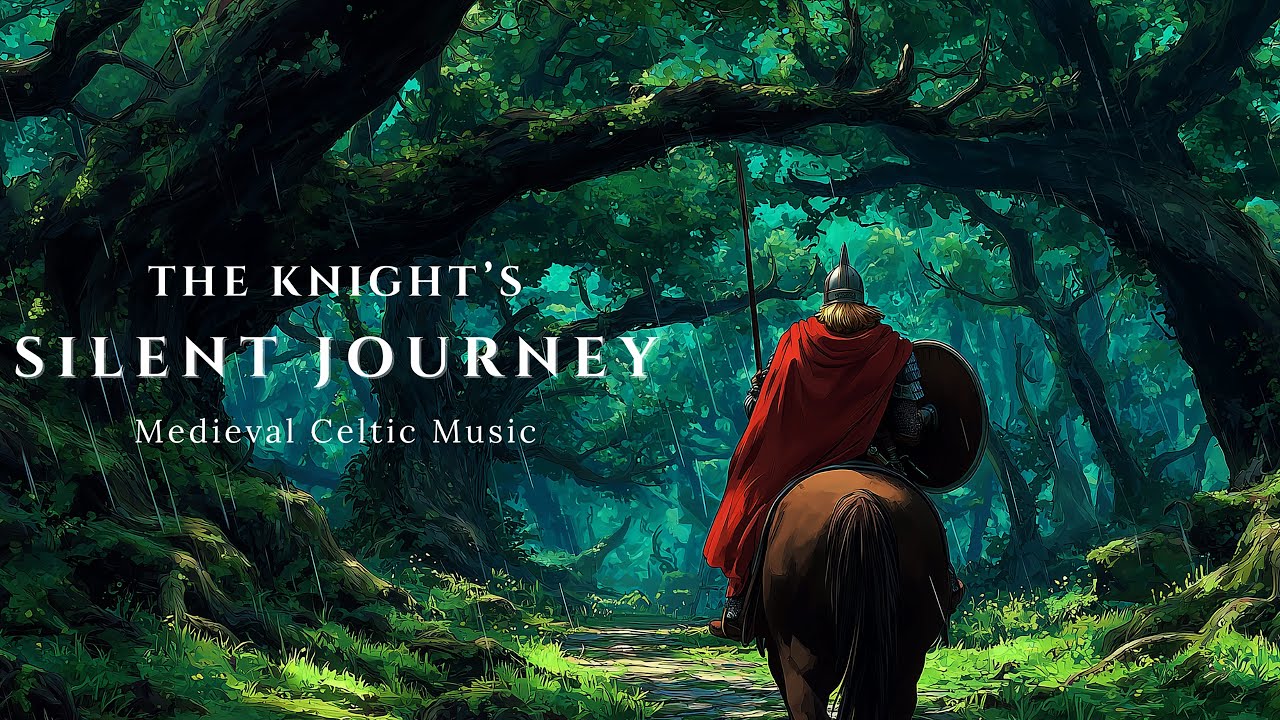 Cozy Medieval Celtic Music | A Knight&rsquo;s Silent Journey Through the Enchanted Forest