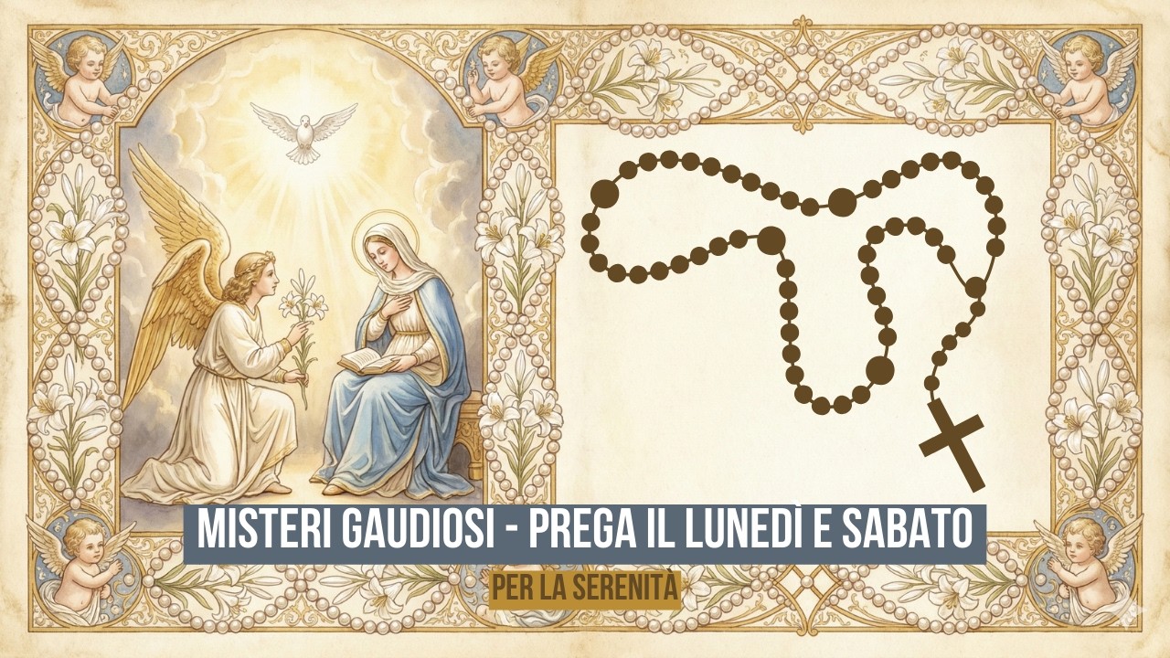 📿 Santo Rosario Misteri Gaudiosi: Prega il Lunedì e il Sabato per la Serenità