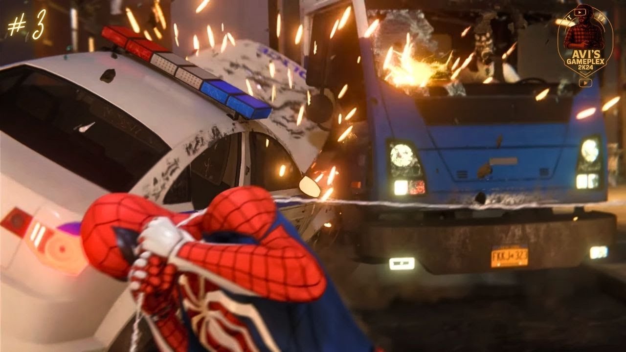 Officer Jefferson Davis | Spider-Man Remastered | PART-3 | PS5 | Telugu | Avi's Gameplex 2K24 YT |
