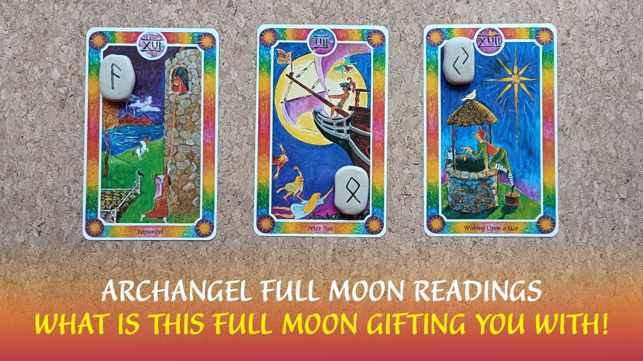 🌙🦉⭐ARCHANGEL FULL MOON READINGS with Detailed Information ⭐🦉🌙Pick-a-Card Tarot Reading