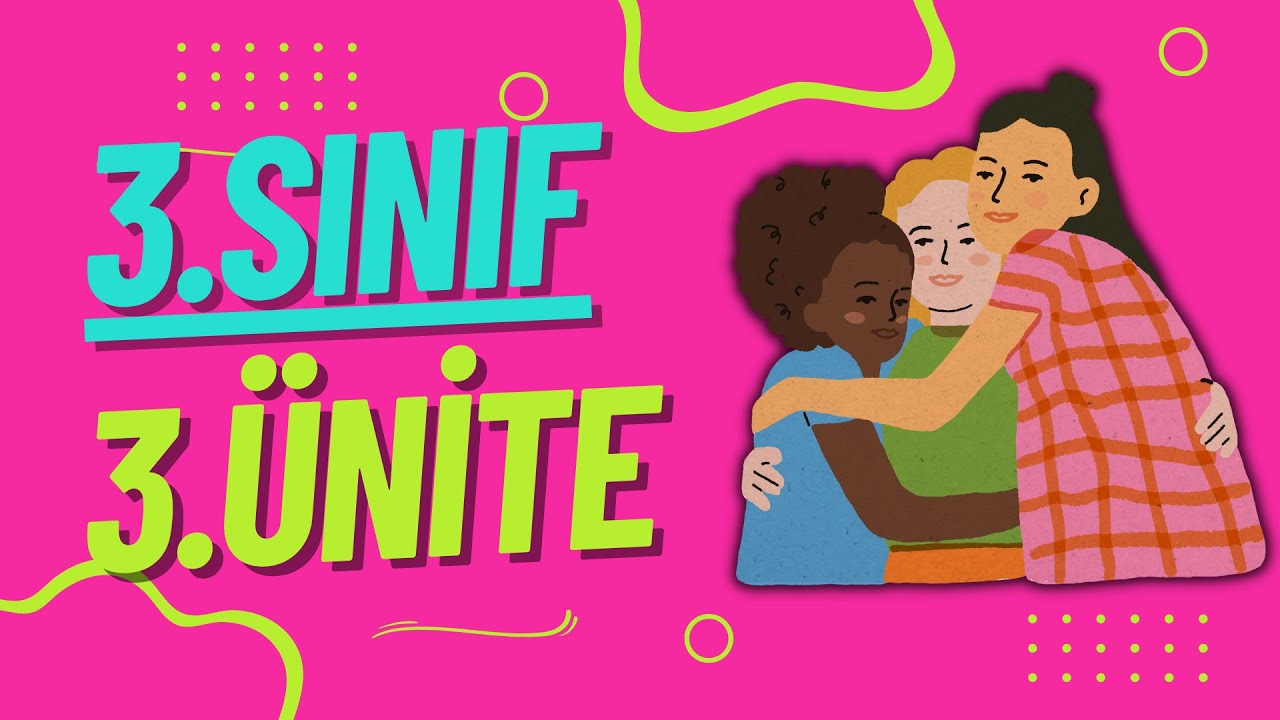 3.SINIF İNGİLİZCE 3.&Uuml;NİTE KONU ANLATIMI