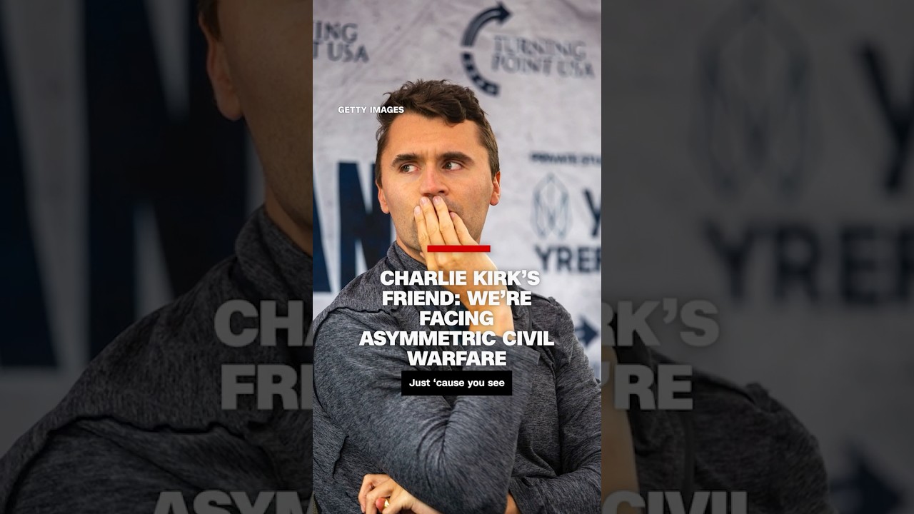 Charlie Kirk&rsquo;s friend: we&rsquo;re facing asymmetric civil warfare