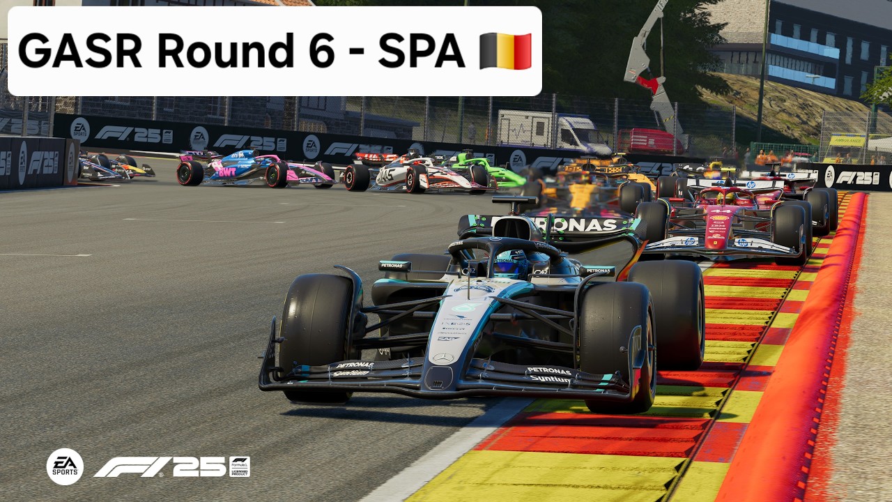F1 25 | GASR Round 6 - SPA 🇧🇪 - No Hard-Tyre Event | League Racing | KARL___24