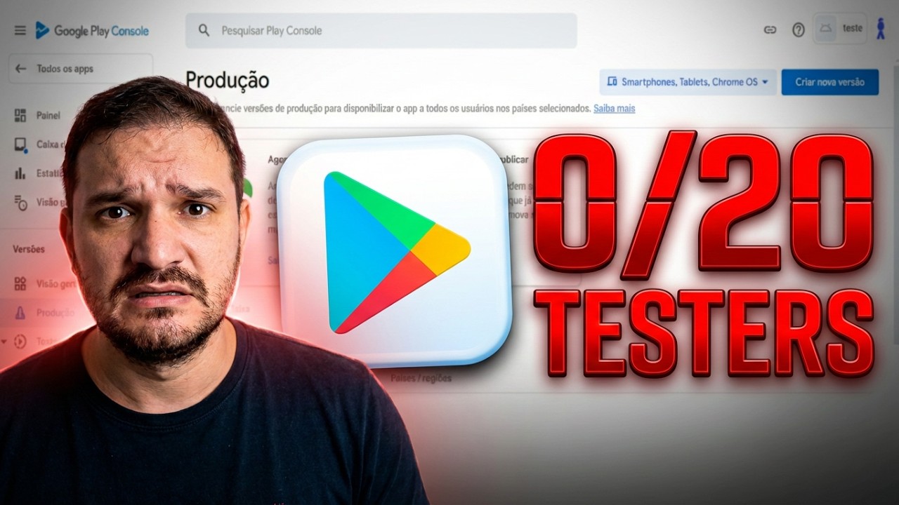 Não consigo publicar na Google Play😱: Teste Fechado