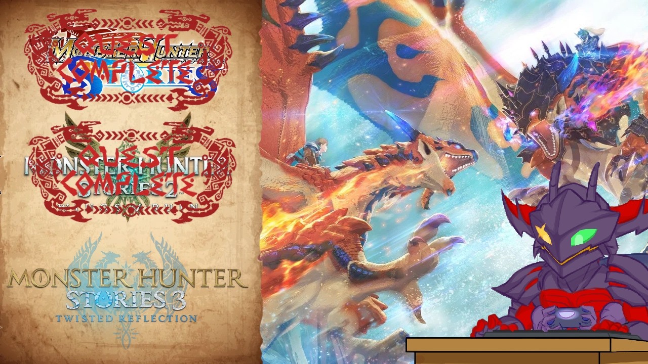 We finished one journey and onto a new one. #monsterhunterstories3twistedreflection