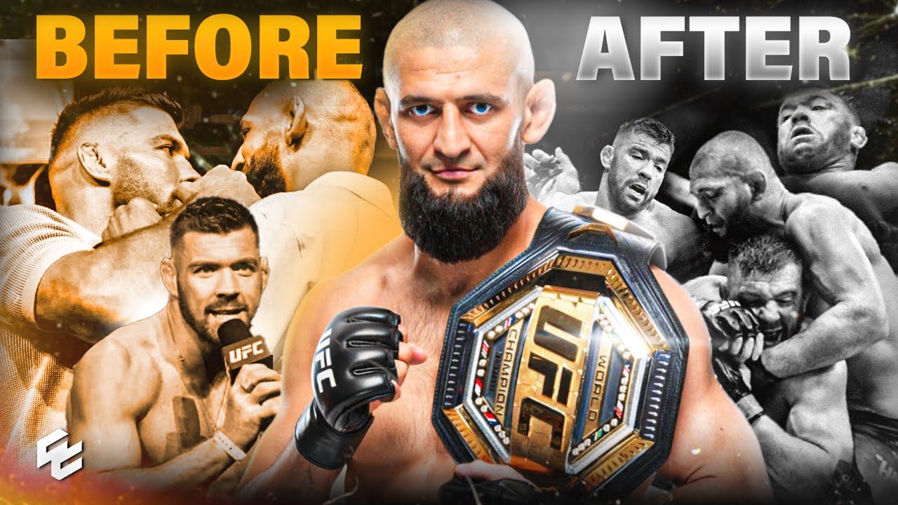 BEFORE and AFTER Fighting Khamzat Chimaev