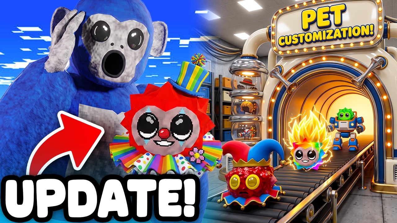 Unlocking EVERY PET COSMETIC in the NEW PET UPDATE in Scary Baboon! (Scary Baboon VR)