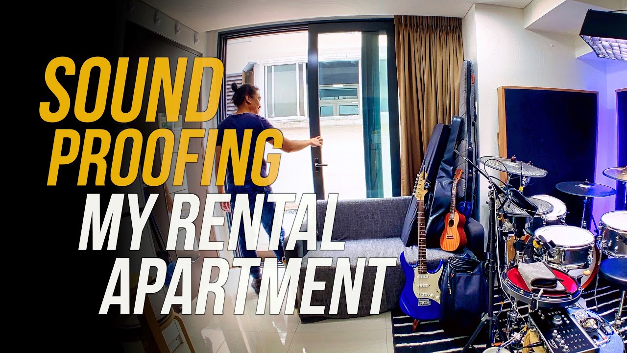 Soundproofed Singapore Studio Apartment (Vocal Booth To Go - Producer’s Choice Blanket)