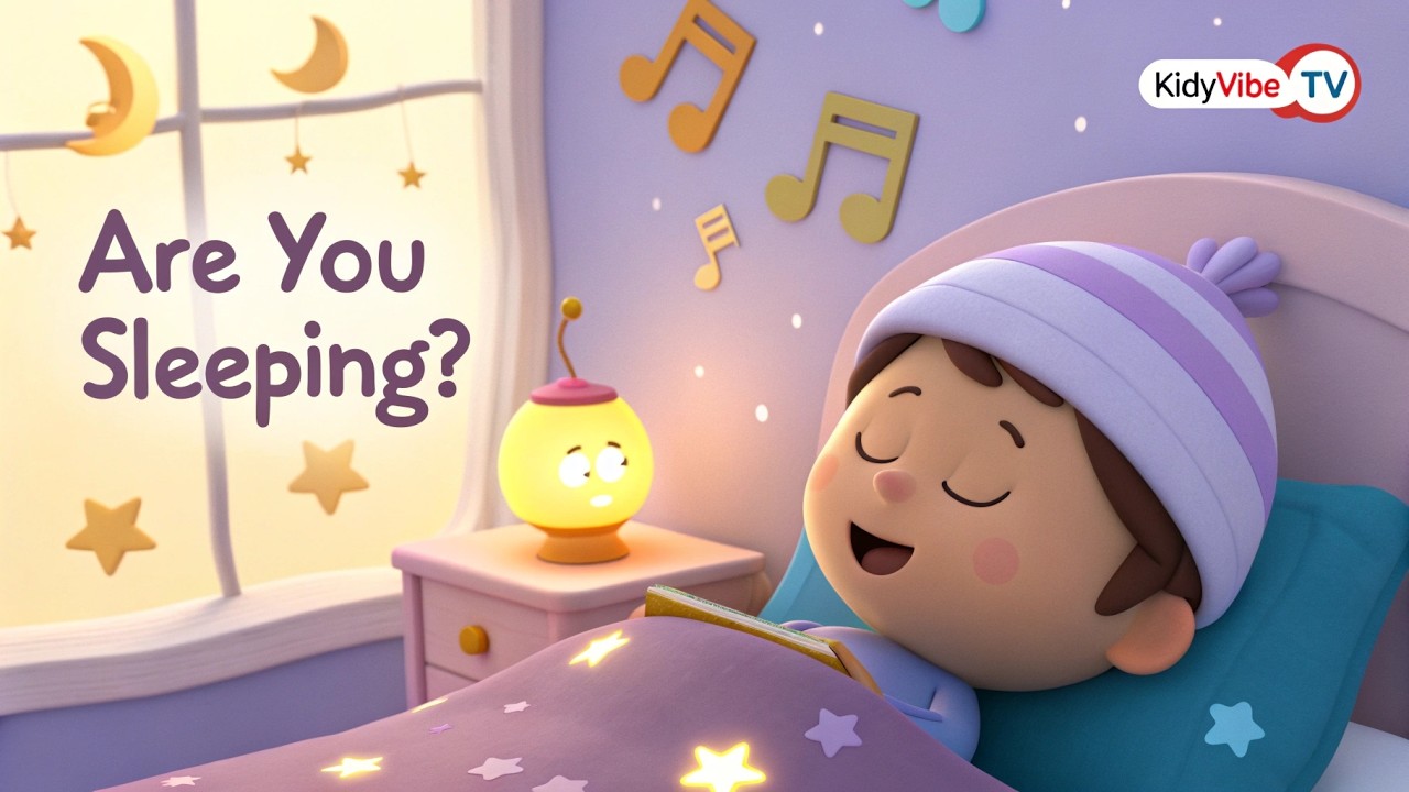 Are You Sleeping Brother John | Nursery Rhyme for Kids | KidyVibe TV