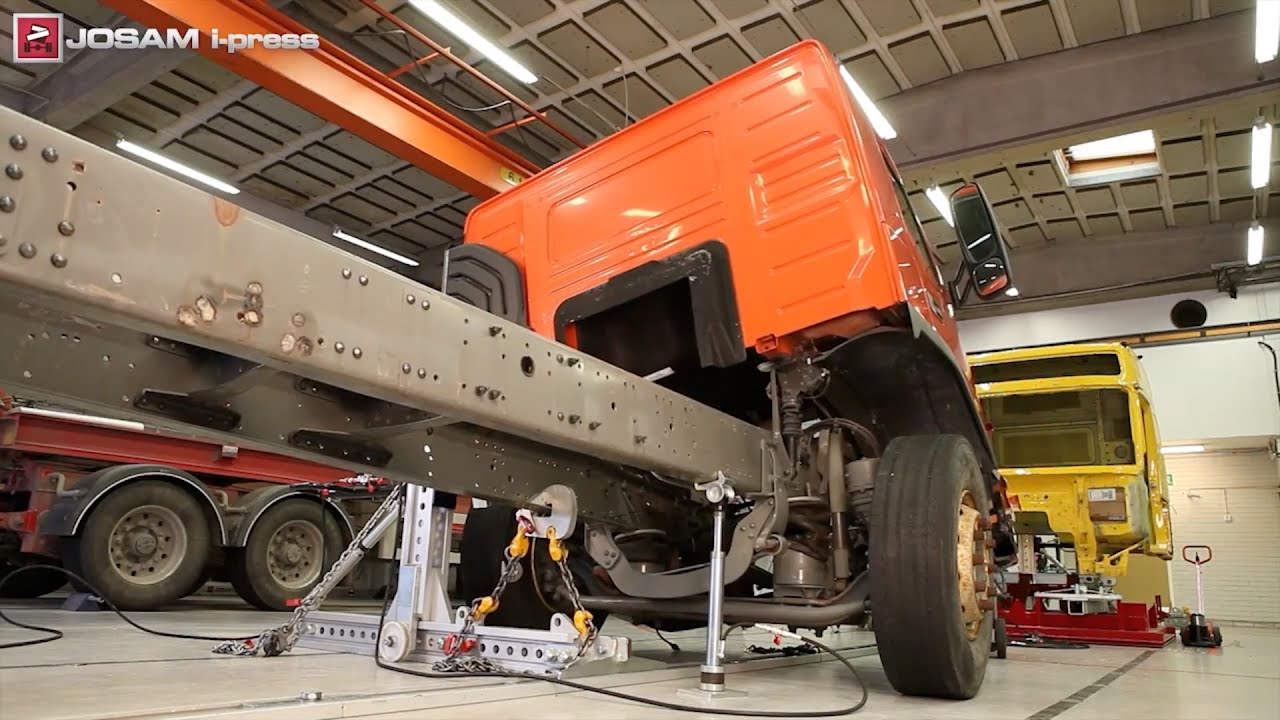 Frame straightening with JOSAM i-press - Compilation
