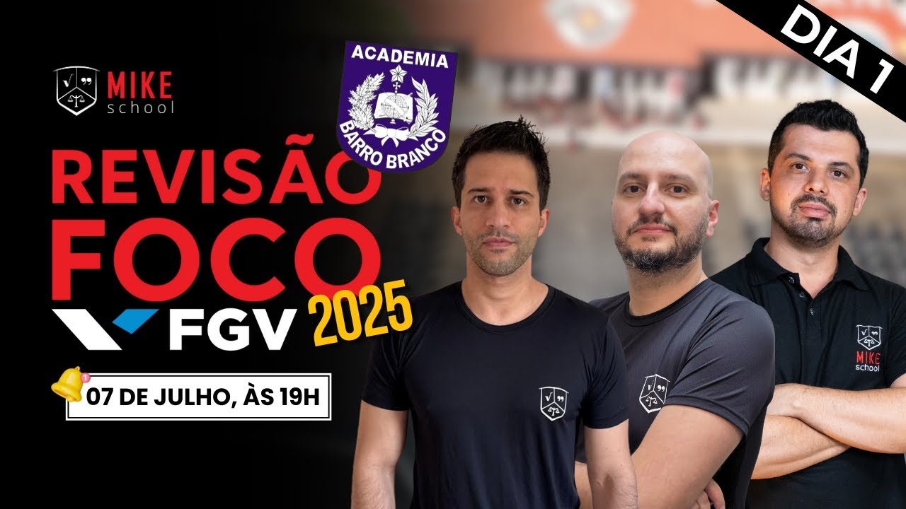 Dia 1/5 Revisão BARRO BRANCO - Mike School