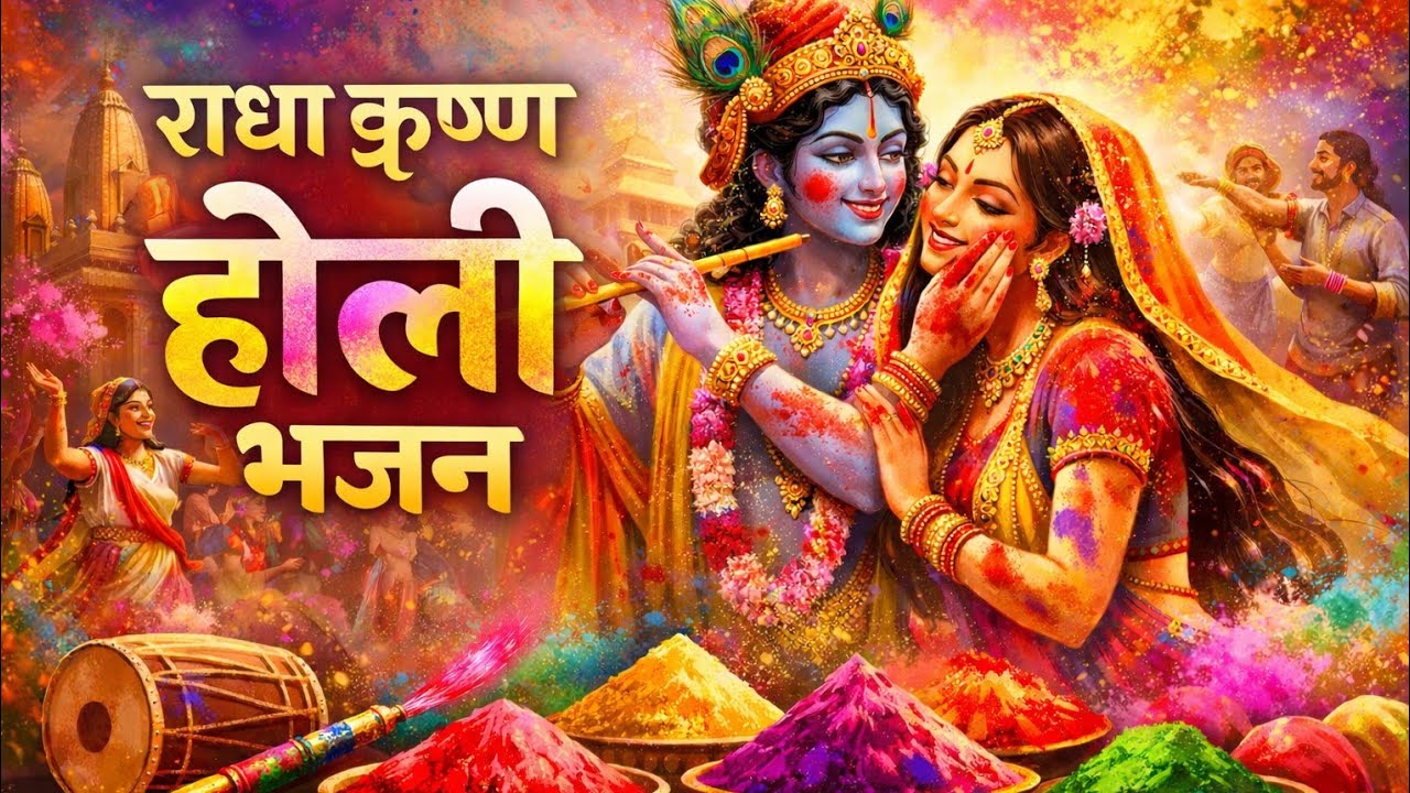 राधा कृष्ण की ब्रज में धूम मची होली | 2026 का सबसे प्यारा होली भजन 🌸🎨 | Radha Krishna Holi Bhajan