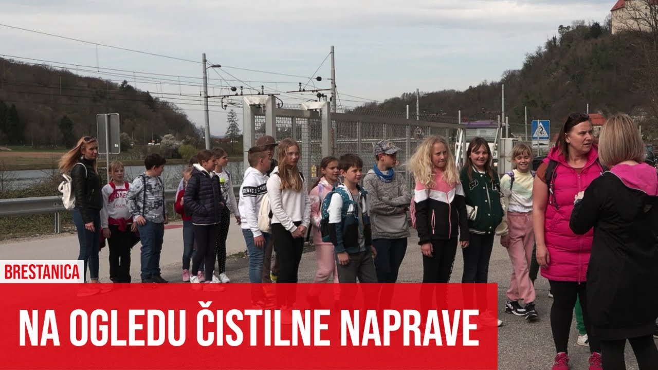 KRŠKO: Na ogledu čistilne naprave Brestanica