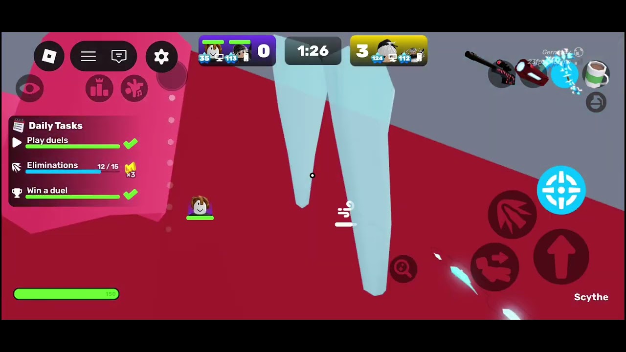 Using random loadout in roblox rivals 