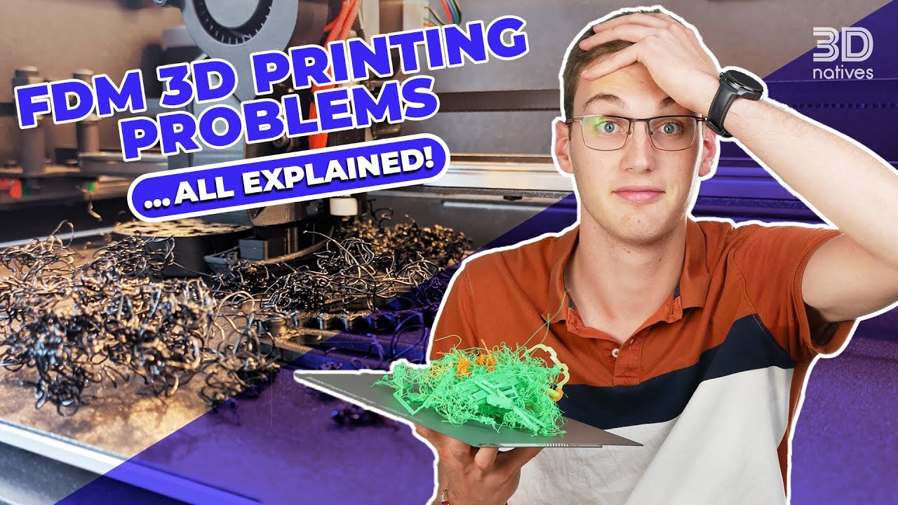 Как решить проблемы с 3D-печатью? Устранение неполадок и устранение проблем с FDM | 3D Explained ...
