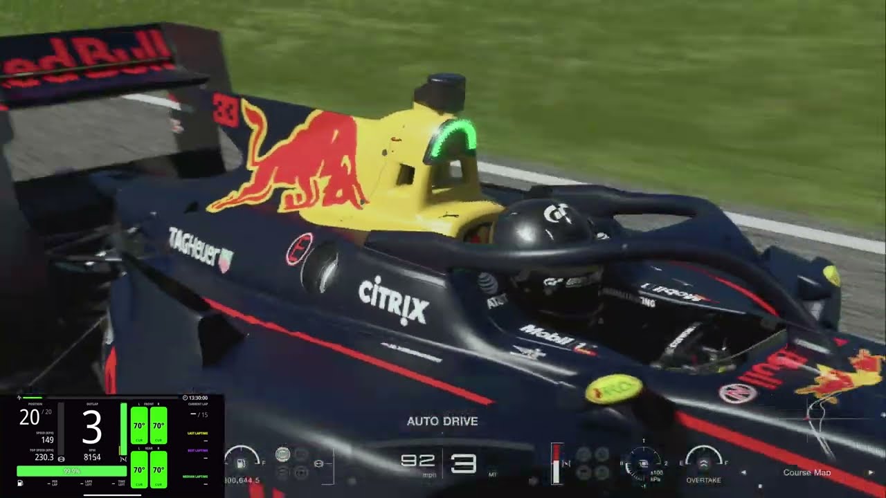 GT7 PSVR2 Atlanta World Circuits Super Formula with Live Race Engineer !!