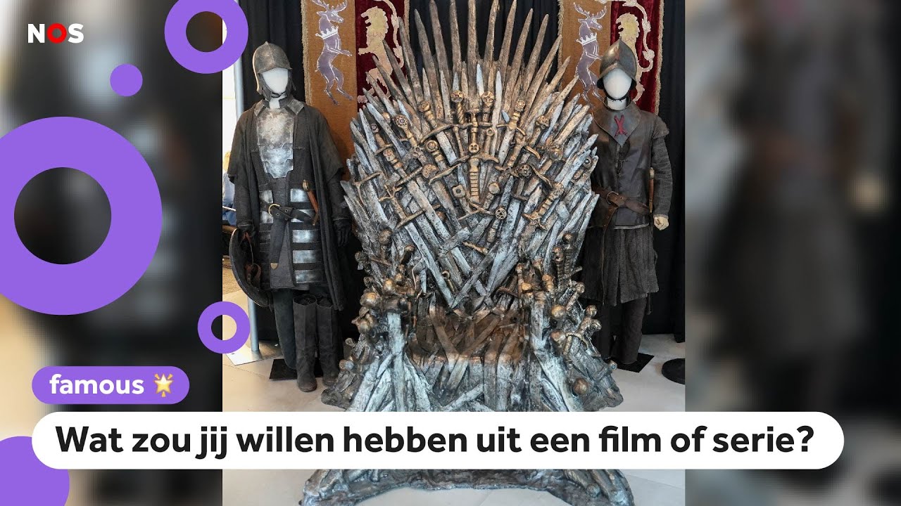 Stoel uit populaire serie verkocht voor 1,3 miljoen euro