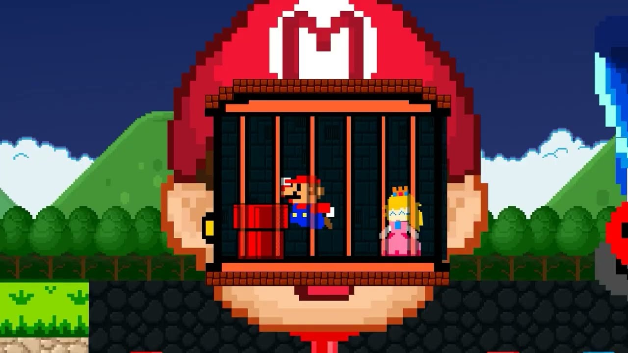 Mario Locked KPOP DEMON HUNTERS in Prison's Mario for 24H (Transformation Story) #kpop