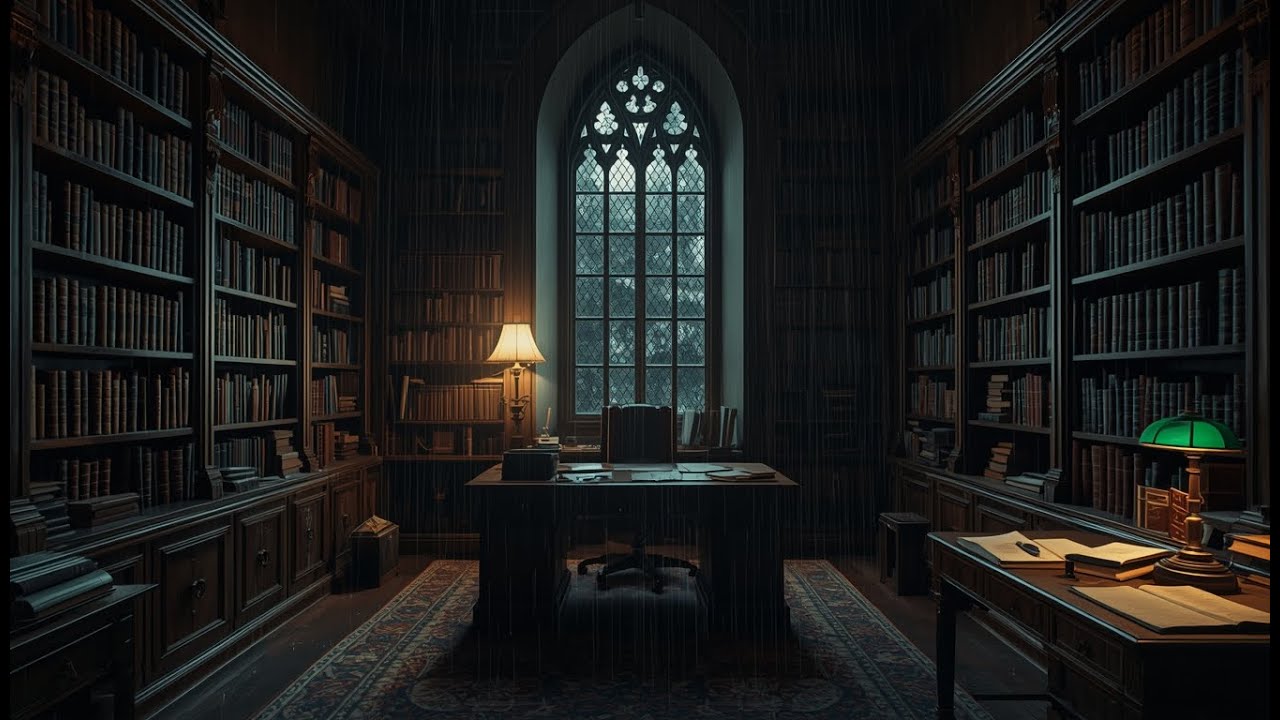 Main Character Vibes of a Forgotten Professor’s Office – Dark Academia LoFi