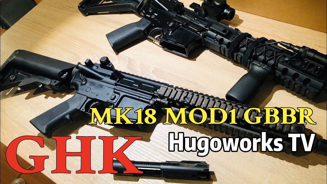 【Hugoworks】GHK MK18 GBBR Unboxing/Quick look