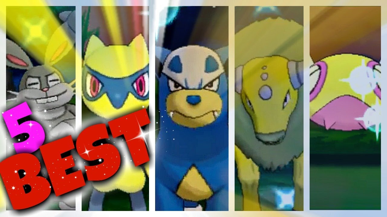 TOP 5 BEST SHINY POKEMON CATCHES | POKERADAR CHAINING | POKEMON XY SHINY HUNTING COMPILATION