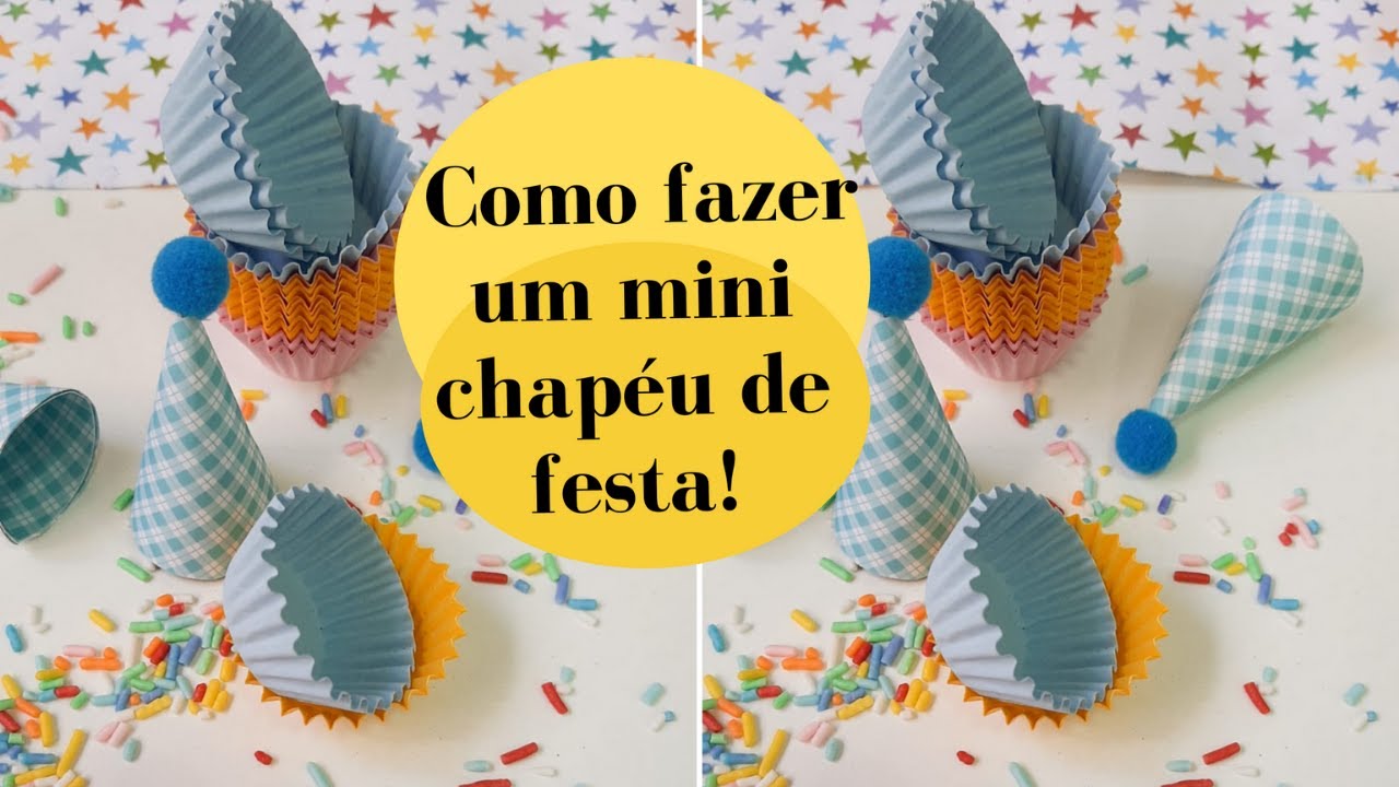 MINI CHAPÉUZINHO DE FESTA
