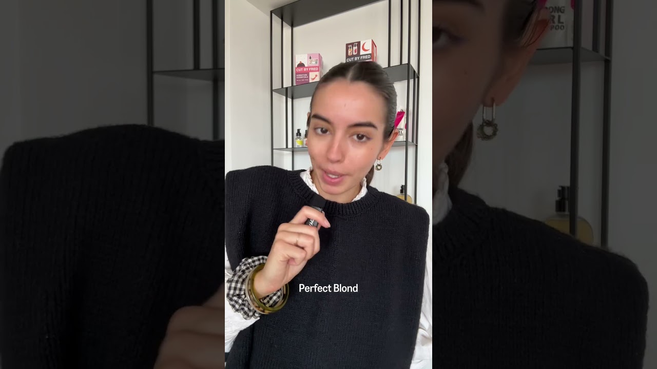 Léna teste le Perfect Blond Conditionner et … BAM en 1 application ses reflets blonds reviennent