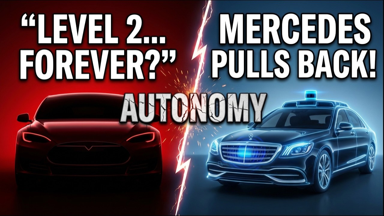 Tesla vs Mercedes the Autonomy Driving Truth No One Admits