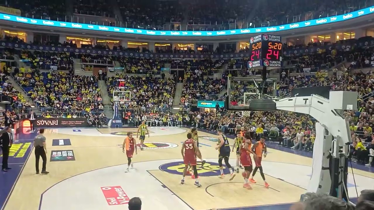 Fenerbahçe Beko - Galatasaray MCT Technic TBSL Olaylı Son Çeyrek