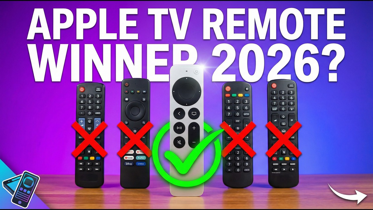 Best Universal Remote For Apple TV 4k 2026- Top 5 Best Models So Far