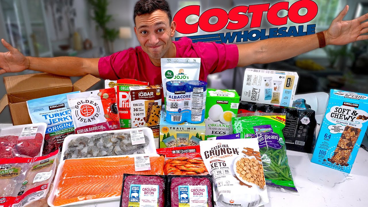 High Protein Costco Grocery Haul to Build Muscle!