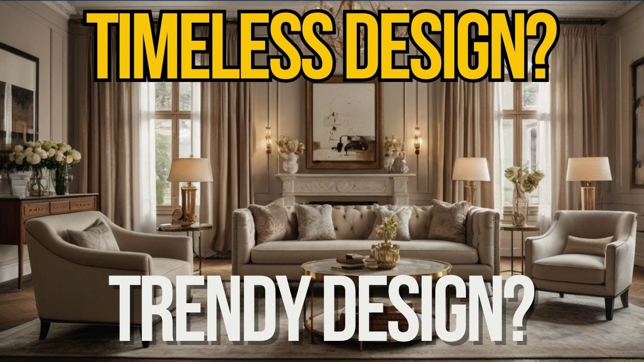 Timeless vs Trendy – What Interior Styles Really Last?