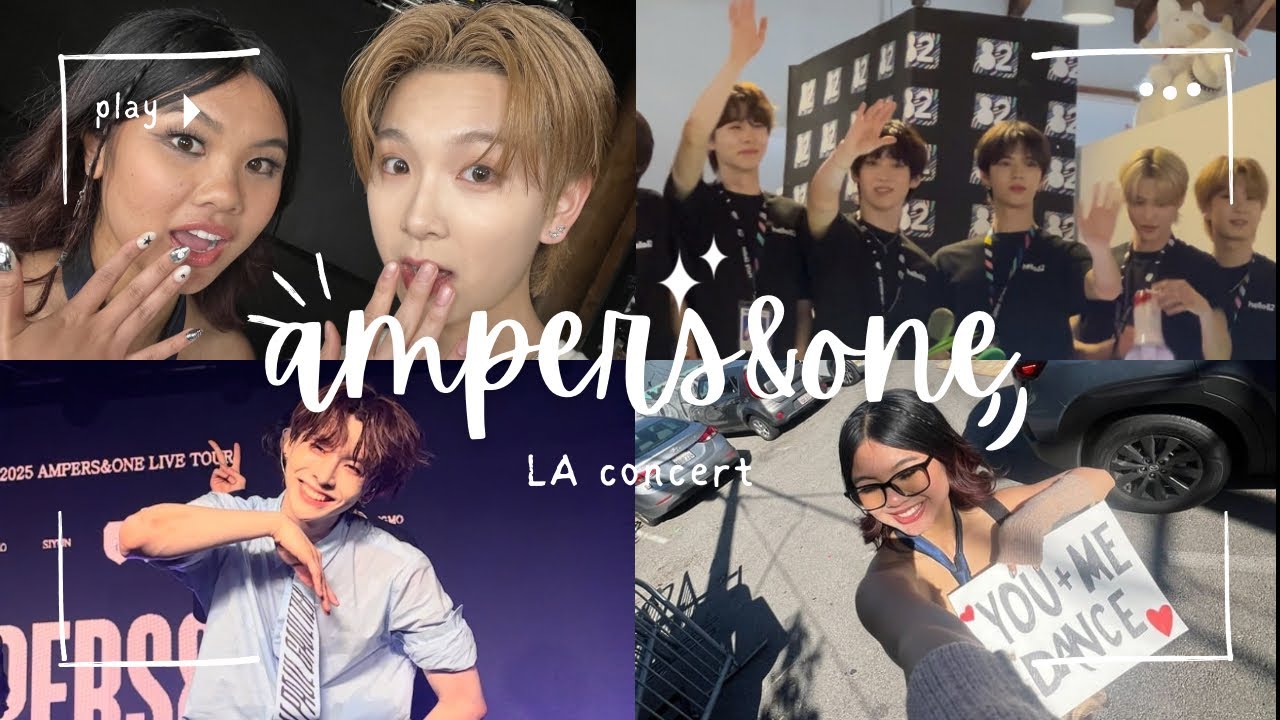 MACKIAH FOLLOWS ME ON TIKTOK ?! | ampers&one in LA concert vlog ✩₊˚.⋆☾⋆⁺₊✧