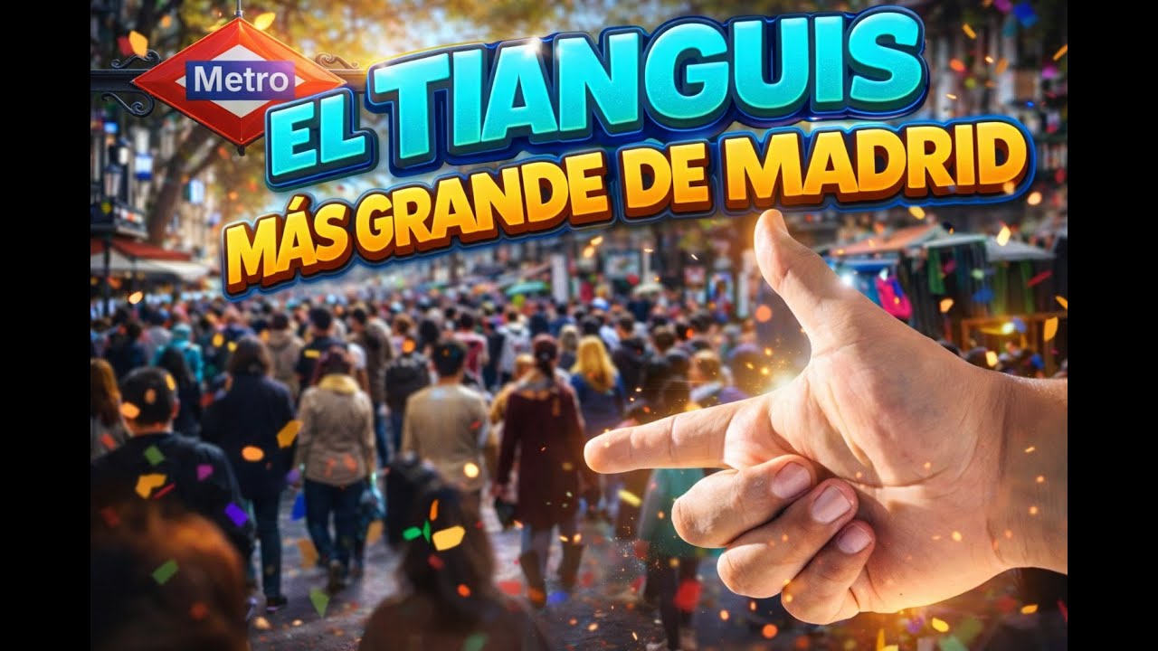 EL TIANGUIS MÁS GRANDE DE MADRID 😱: #SIPOTECH #ElRastro #Tianguis #Tecnología #Madrid #VlogMadrid